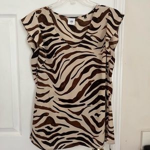 Cabi Zebra Top